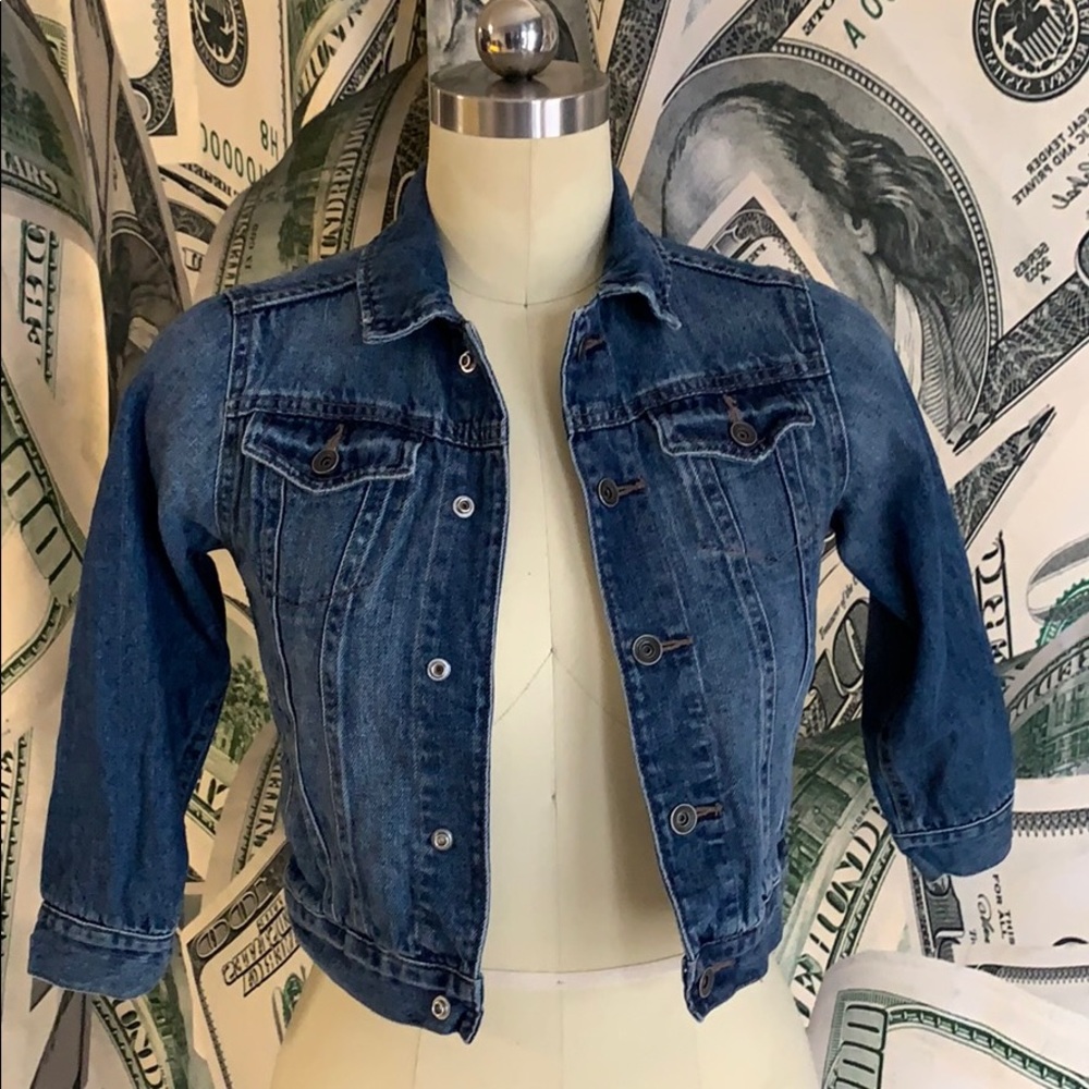 Denim Crop Jacket